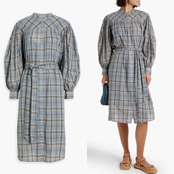 Ulla Johnson Dresses & Skirts - Ulla Johnson Cotton Fayette Dress in Cornflower